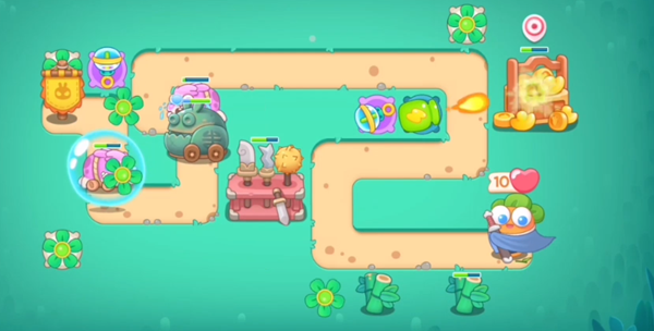 保卫萝卜4卧兔藏龙第三十九关怎么过 通关流程攻略