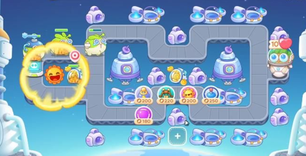 保卫萝卜4太空穿越第四十九关怎么过 通关流程攻略