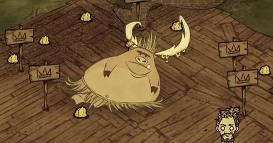 饥荒巨人国猪王怎么换金子