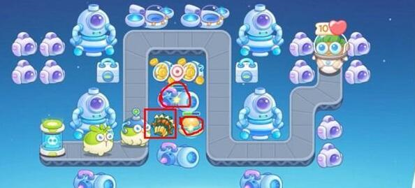 保卫萝卜4太空穿越第四十一关怎么过 通关流程攻略