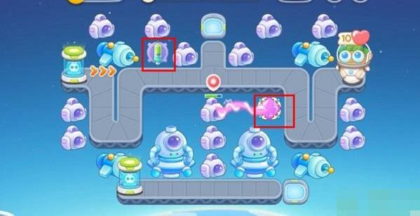 保卫萝卜4太空穿越第二十一关怎么过 通关流程攻略