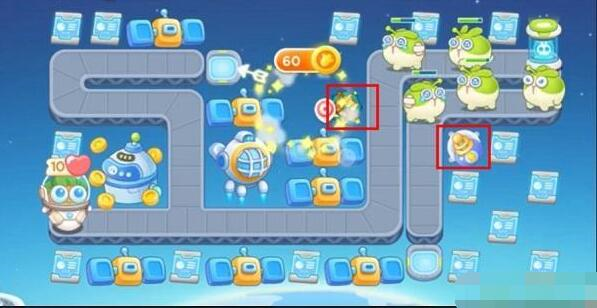 保卫萝卜4太空穿越第二十四关怎么过 通关流程攻略