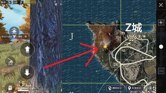 刺激战场野餐点在哪里