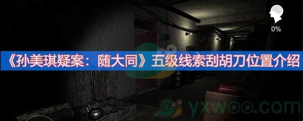 孙美琪疑案：随大同五级线索刮胡刀位置介绍