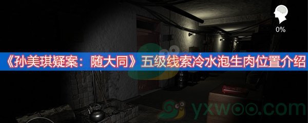 孙美琪疑案：随大同五级线索冷水泡生肉位置介绍