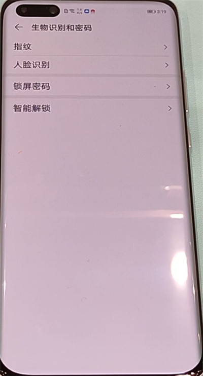 华为p40pro中设置锁屏密码的方法教程截图