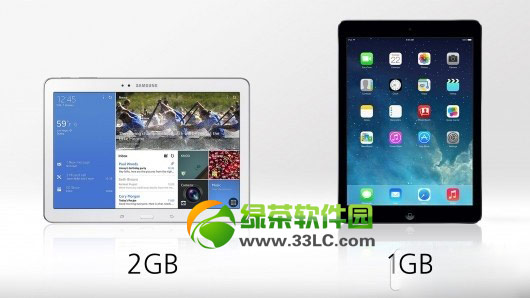 ipad  air和三星galaxy  tab  pro  10.1哪个好？配置参数对比评测4