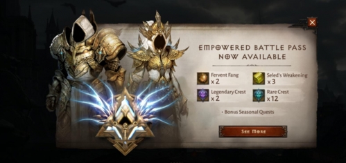 暗黑破坏神不朽通行证武器选哪个 武器选择推荐