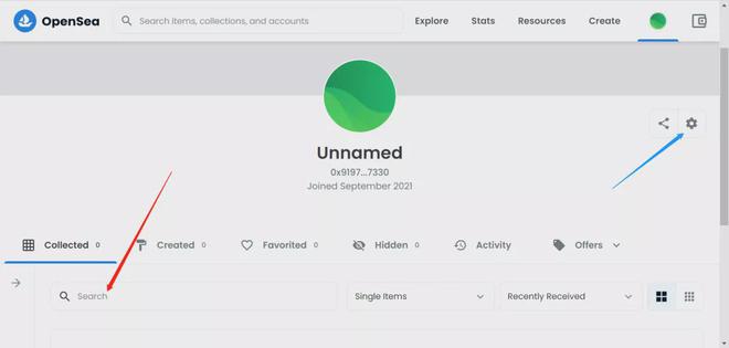 Opensea  hidden里面的如何交易（opensea新手交易操作步骤）