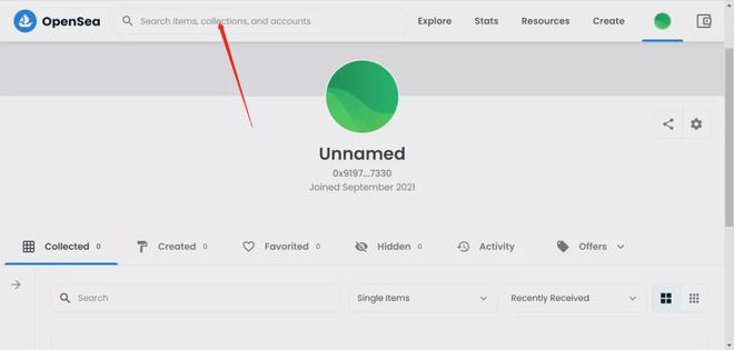 Opensea  hidden里面的如何交易（opensea新手交易操作步骤）