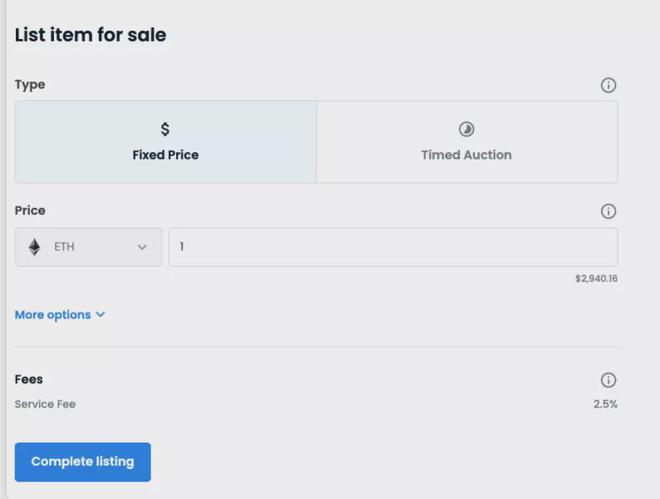 Opensea  hidden里面的如何交易（opensea新手交易操作步骤）
