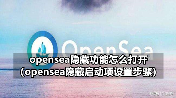 opensea隐藏功能怎么打开 opensea隐藏启动项设置步骤