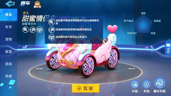 跑跑卡丁车手游甜蜜情侣车怎么得？甜蜜情侣车获取攻略[视频][多图]图片2