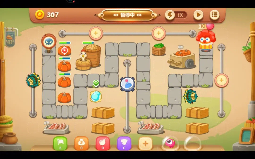 保卫萝卜第五个boss怎么打 障碍怎么清除