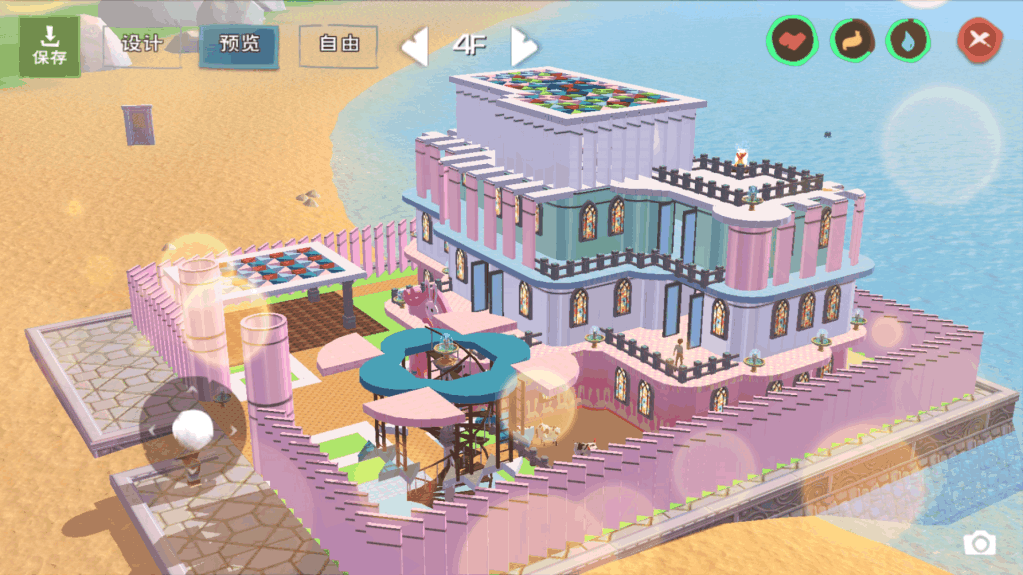 创造与魔法2级家园怎么装修好 怎么建二层