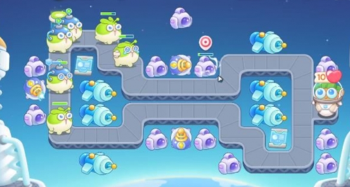 保卫萝卜4太空穿越22关怎么过 满星通关攻略