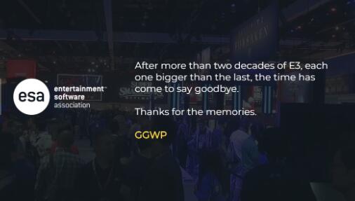 e3游戏展会为什么没有了