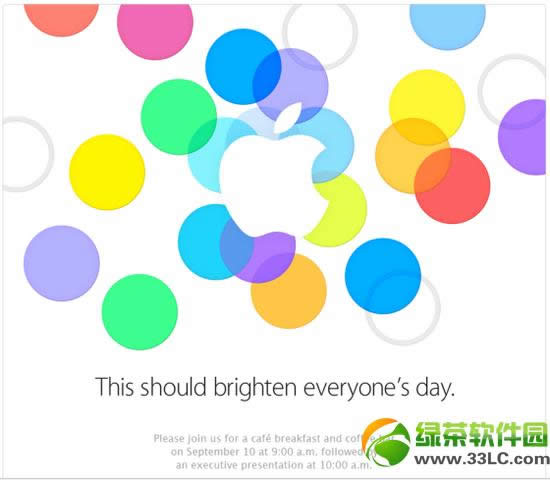 iPhone5S/5C公布会直播官网：9月10日举行iPhone公布会