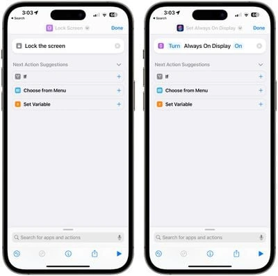 shortcut  options  ios  16 4