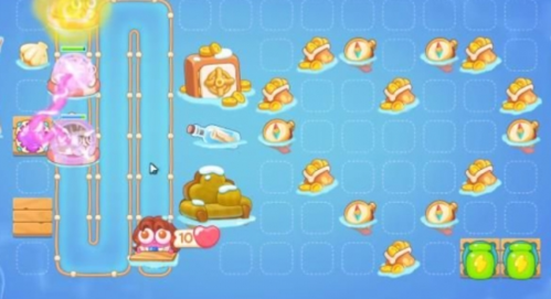 保卫萝卜4阿波尼克号第44关怎么过 通关图解攻略