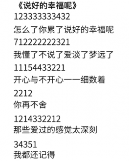 元梦之星钢琴简谱大全 元梦之星钢琴谱子完整版分享 