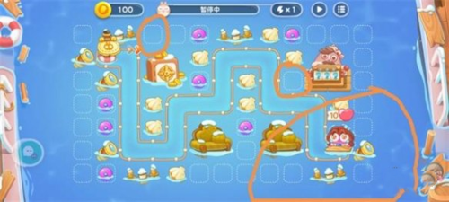 保卫萝卜4阿波尼克号35关怎么过 满星通关攻略