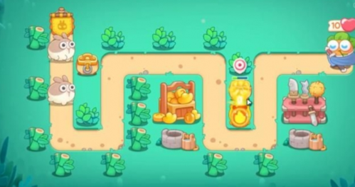 保卫萝卜4卧兔藏龙第37关怎么过 满星通关攻略