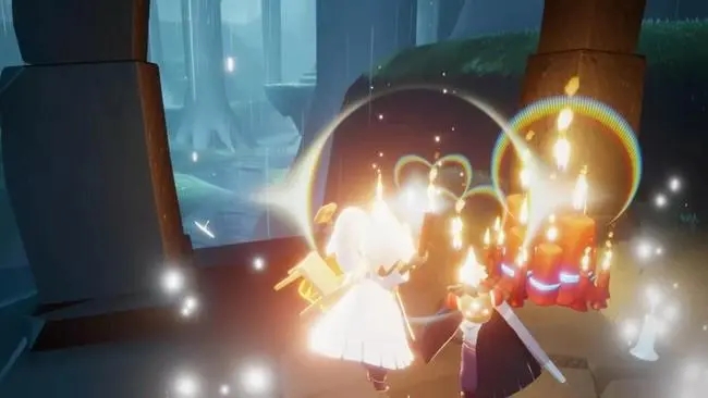 光遇八人举蜡烛动作有什么用 晨岛八人门先祖怎么拿