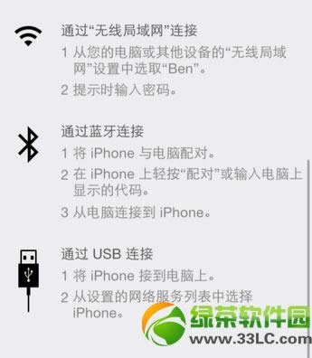 iphone5s个人热点设置教程：iphone5s个人wifi热点开启方法4