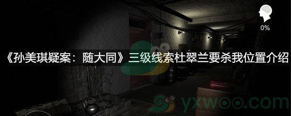 孙美琪疑案：随大同三级线索杜翠兰要杀我位置介绍