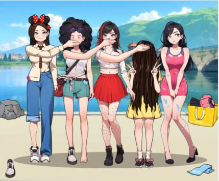 文字来找茬五人闺蜜照怎么过  文字来找茬五人闺蜜照过关攻略