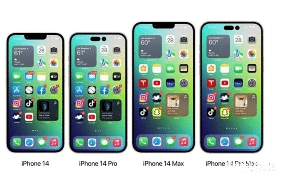 比丑是吧？iPhone 14屏幕形态做出变动，感叹号瞬变长药丸