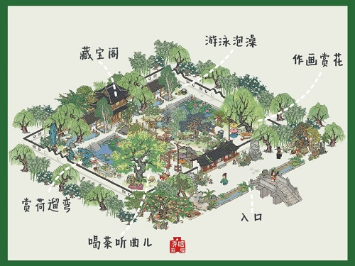 江南百景图沈宅藏宝阁怎么获得 建筑获取攻略