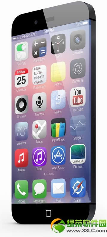 iphone6概念机图片曝光：采用无边框设计2