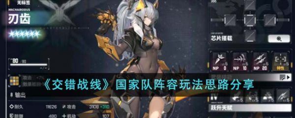 交错战线国家队阵容怎么玩 国家队阵容玩法思路分享