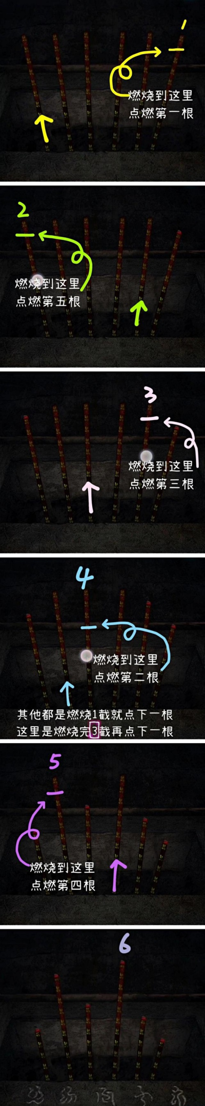 纸嫁衣3点香怎么点 全部顺序解密攻略