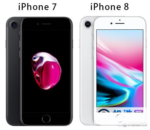 苹果iPhone 7和iPhone 8比较