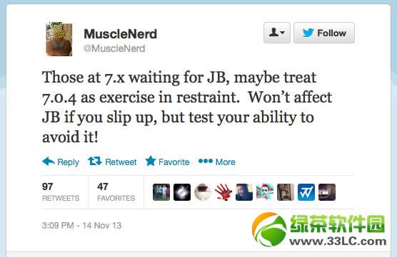 ios7.0.4影响越狱吗？ios7.0.4完美越狱是否会受影响？2