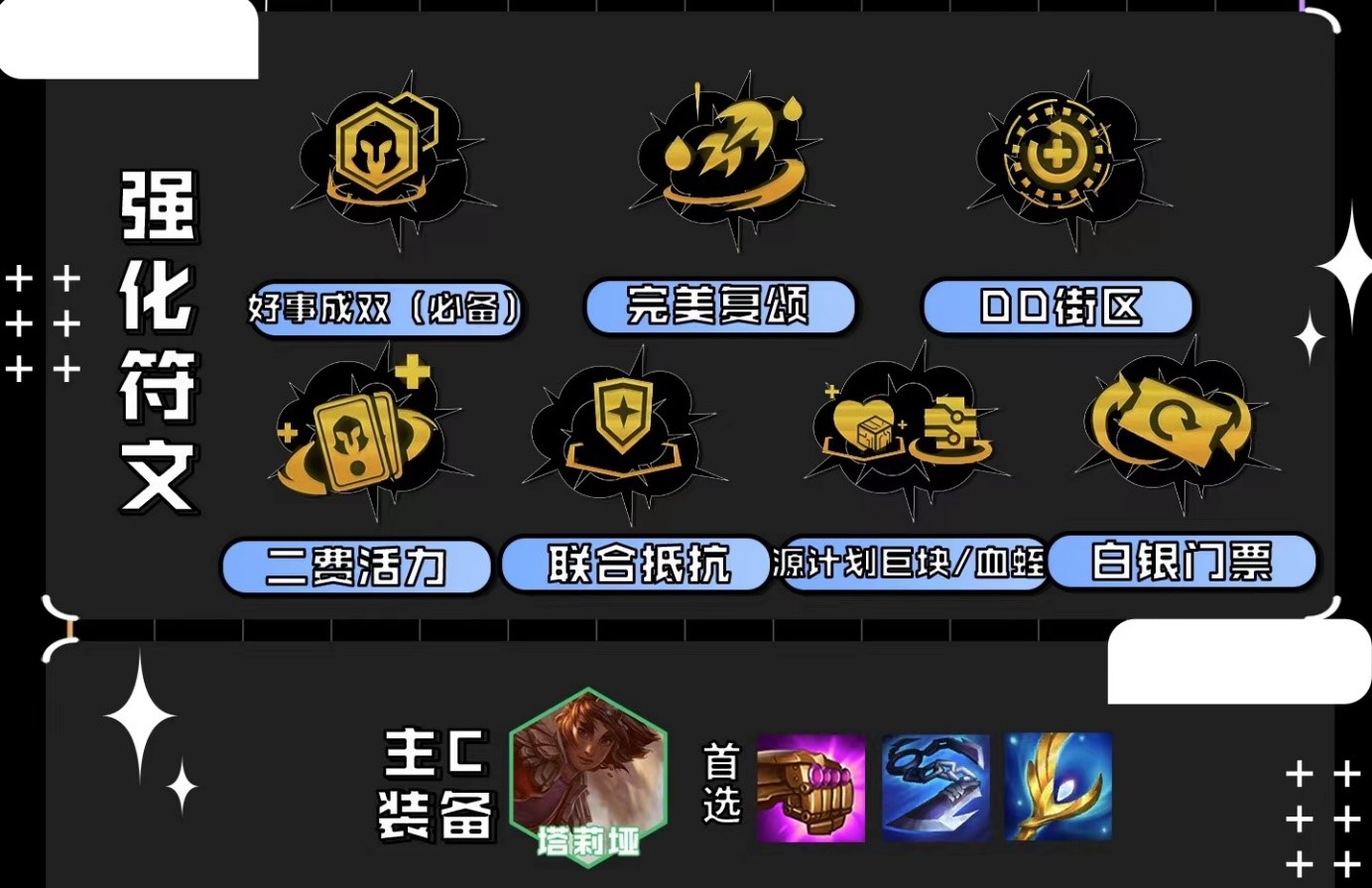 云顶之弈好事成双塔莉娅怎么玩 塔利亚好事成双运营攻略