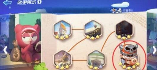 跑跑卡丁车手游在剧情模式第8章找到幸运关卡攻略：幸运关卡在哪？[视频][多图]图片2