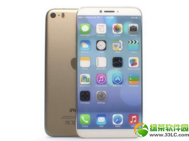 苹果iPhone6概念机 4.6寸大屏幕取消home键3