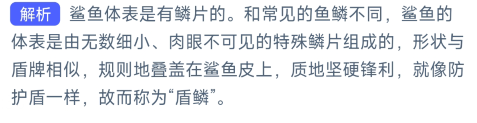神奇海洋1.3今天科普问答答案是什么