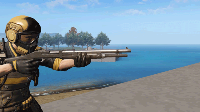 荒野行动怎么收枪跑 怎么靠墙收枪