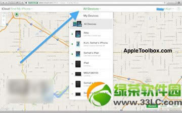 iphone5s丢了怎么找回？iphone5s丢失定位找回方法3
