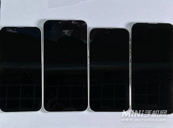 iPhone14/Pro系列四款机模图片曝光-后置相机镜头尺寸介绍