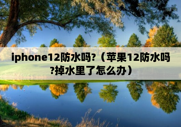 iphone12防水吗?（苹果12防水吗?掉水里了怎么办）