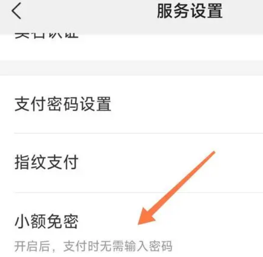 美团怎么取消免密支付功能