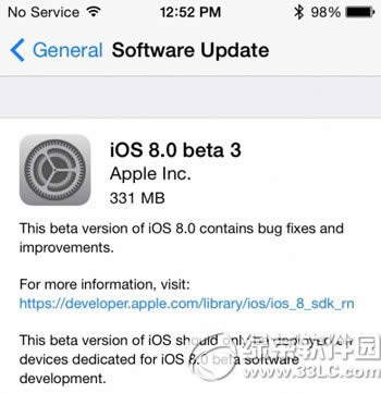 ios8 beta3 bug有哪些？ios8 beta3漏洞bug总结