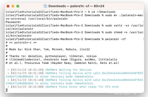 如何使用palera1n越狱？palera1n越狱 iOS  15.0 - 16.3.1教程