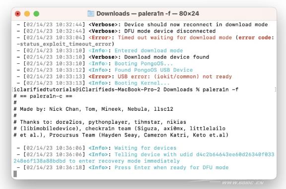 如何使用palera1n越狱？palera1n越狱 iOS  15.0 - 16.3.1教程